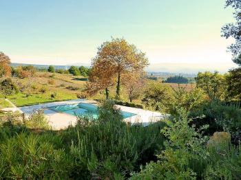 Holiday cottage pool - Cabrieres-Avignon - Les Ortolans - Luberon Provence
