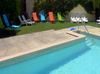 Guest rooms Pool - Lagnes - Chez Cécile - Luberon Provence