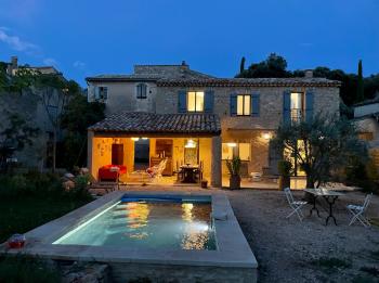 Holiday rental, villa - Simiane-la-Rotonde - Le clôt de Lève - Luberon Provence