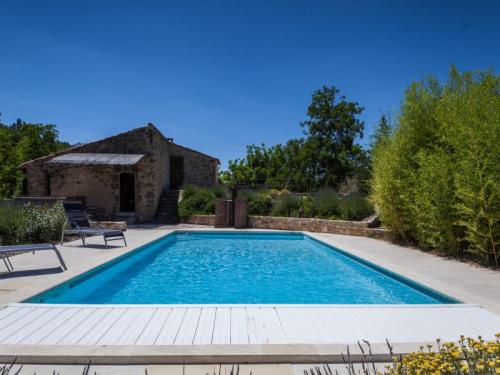 Old Provencal mill renovated in the southern Luberon (Provence)